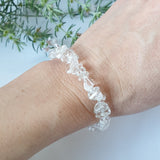 Clear Quartz Chip Bracelet