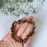 Tiger Eye – Chip Bracelet