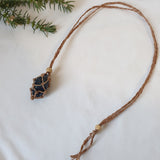 Macrame Necklace - Crystal Holder