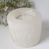 Satin Spar Tea Light Candle Holder - Small