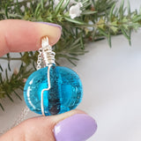 Evil Eye Necklace - Silver