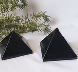 Black Obsidian Pyramid