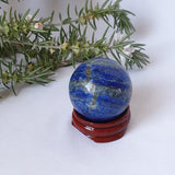Lapis Lazuli Sphere With Stand #2