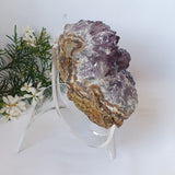 Amethyst Uruguay Druse With Stand - AA Grade