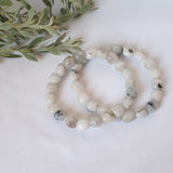 Rainbow Moonstone Tumbled Bracelet