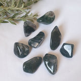 Moss Agate Tumbled