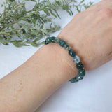Moss Agate Tumbled Bracelet