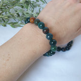 Bloodstone Tumbled Bracelet