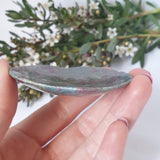 Ruby in Kyanite Heart Slice #2