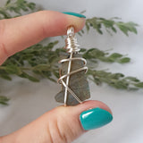 Labradorite Necklace - Silver