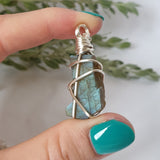 Labradorite Necklace - Silver