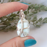 Larimar Necklace - Silver