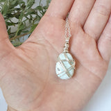 Larimar Necklace - Silver