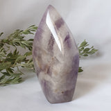 Chevron Amethyst Flame