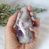 Chevron Amethyst Flame