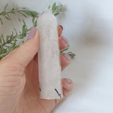 Tourmalinated Quartz Point
