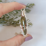 Unakite Necklace - Silver