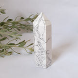 White Howlite Point