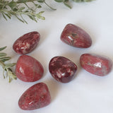 Thulite Tumbled