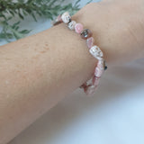 Rhodochrosite Tumbled Bracelet