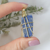 Lapis Lazuli Necklace - Gold