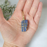 Lapis Lazuli Necklace - Gold