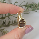 Tiger Eye Necklace - Gold