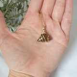 Tiger Eye Necklace - Gold