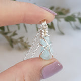 Topaz Necklace - Silver