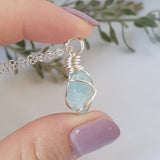 Topaz Necklace - Silver