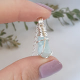 Topaz Necklace - Silver