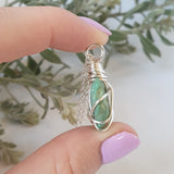 Turquoise Necklace - Silver