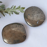 Pyrite Plam Stone