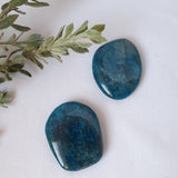 Blue Apatite Plam Stone