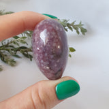 Lepidolite Heart
