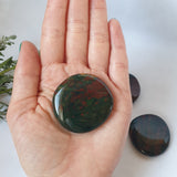 Bloodstone Plam Stone