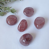 Strawberry Quartz Tumbled