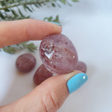 Strawberry Quartz Tumbled