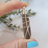 Smoky Quartz - Silver