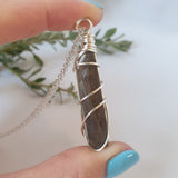 Smoky Quartz - Silver