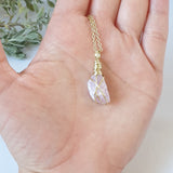 Kunzite Necklace - Gold