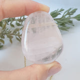 Rose Quartz Necklace - Gold
