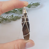 Smoky Quartz - Silver