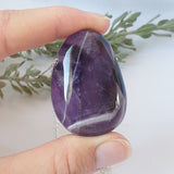Chevron Amethyst Necklace - Silver