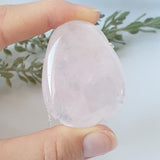 Rose Quartz Necklace - Silver