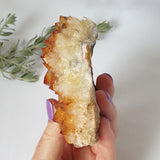 Citrine Cluster Side