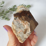 Citrine Cluster Back