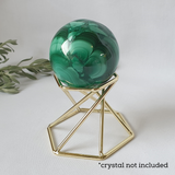 Crystal Sphere display Stand - Crystal Not Included