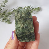 Emerald Crystal Back Unpolished