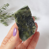 Emerald Crystal Back Unpolished